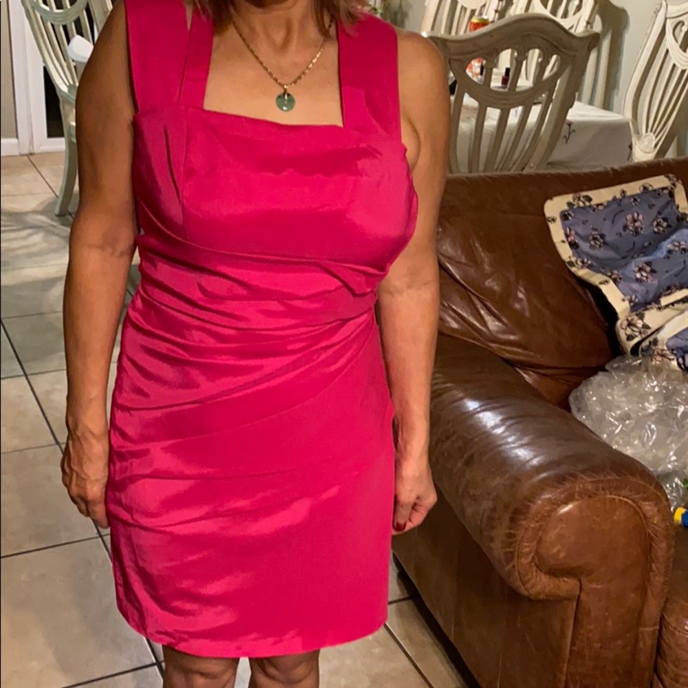 Express Hot Pink mini dress